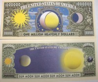 Sun/Moon One Million Dollar Bill
