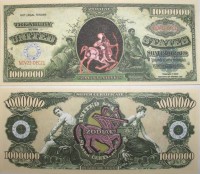 Sagittarius Zodiac One Million Dollar Bill