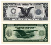 CLASSIC BILLION DOLLAR BILL