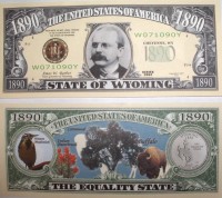 Wyoming State Novelty Bill