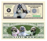 SHIH-TZU MILLION DOLLAR BILL