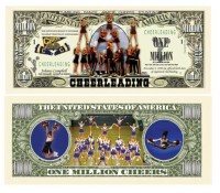 CHEERLEADING MILLION DOLLAR BILL