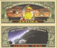 Aloha "Hawaiian" Novelty Bill