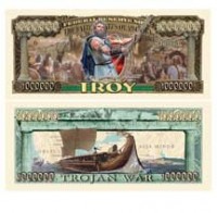 "TROY" The Trojan War Million Dollar Bill