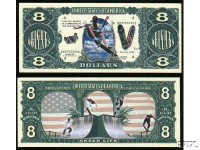 Skateboarder Eight Dollar Bill