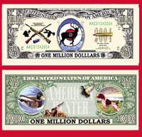 HUNTER MILLION DOLLAR BILL