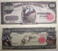 Rodeo One Million Dollar Bill