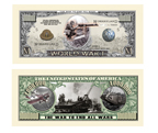 World War I COMMEMORATIVE MILLION DOLLAR BILL
