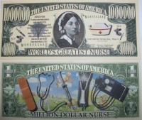 Nurse One Million Dollar Bill