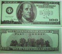 One Hundred Dollar Bill Casino and Poker Night Money-PM