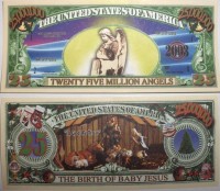 Nativity "Twenty-Five Million Angels" Bills