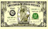 3 x 5 Foot Million Dollar Bill Novelty Flag
