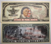 Pearl Harbor One Million Dollar Bill