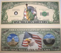 Liberty One Million Dollar Bill