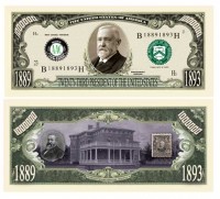 BENJAMIN HARRISON MILLION DOLLAR BILL