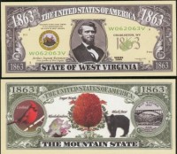 West Virginia State Novelty Bill