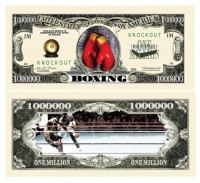 Boxing Million Dollar Bill