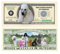 POODLE MILLION DOLLAR BILL