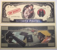 Spy One Million Dollar Bill
