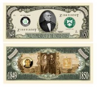Zachary Taylor Million Dollar Bill